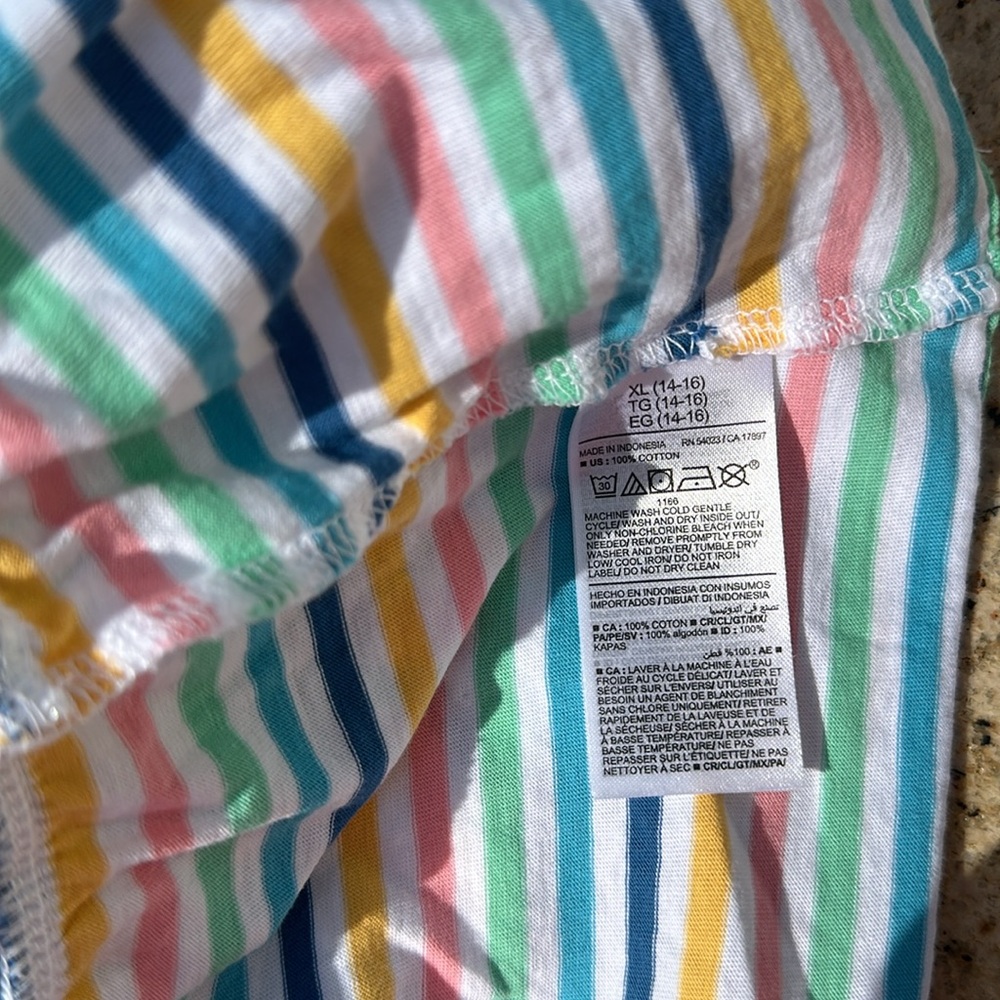 Old Navy, Youth XL, Tank Top Tiered Dress with Pockets - Picture 4 of 5